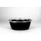 Cubeware Cubeware 32oz. Round Container Black Base With Clear Vented Lid, PK150 CO-632B - alternate 9
